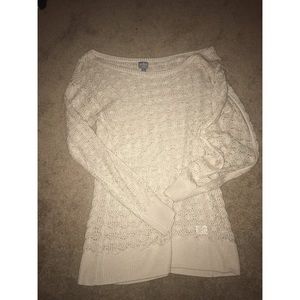 XL Off Shoulder Cold Shoulder soho NY&Co Sweater